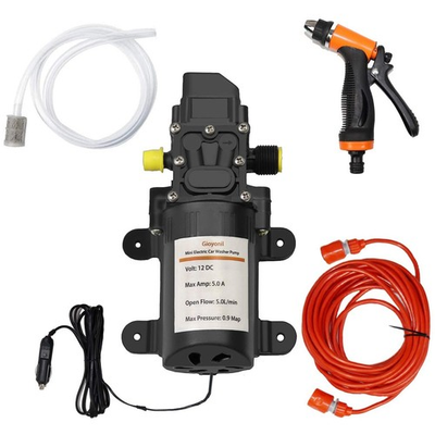 #ad Electric Pressure Washer Pump 12V 100W Portable High Pressure Power Intellig... $63.45