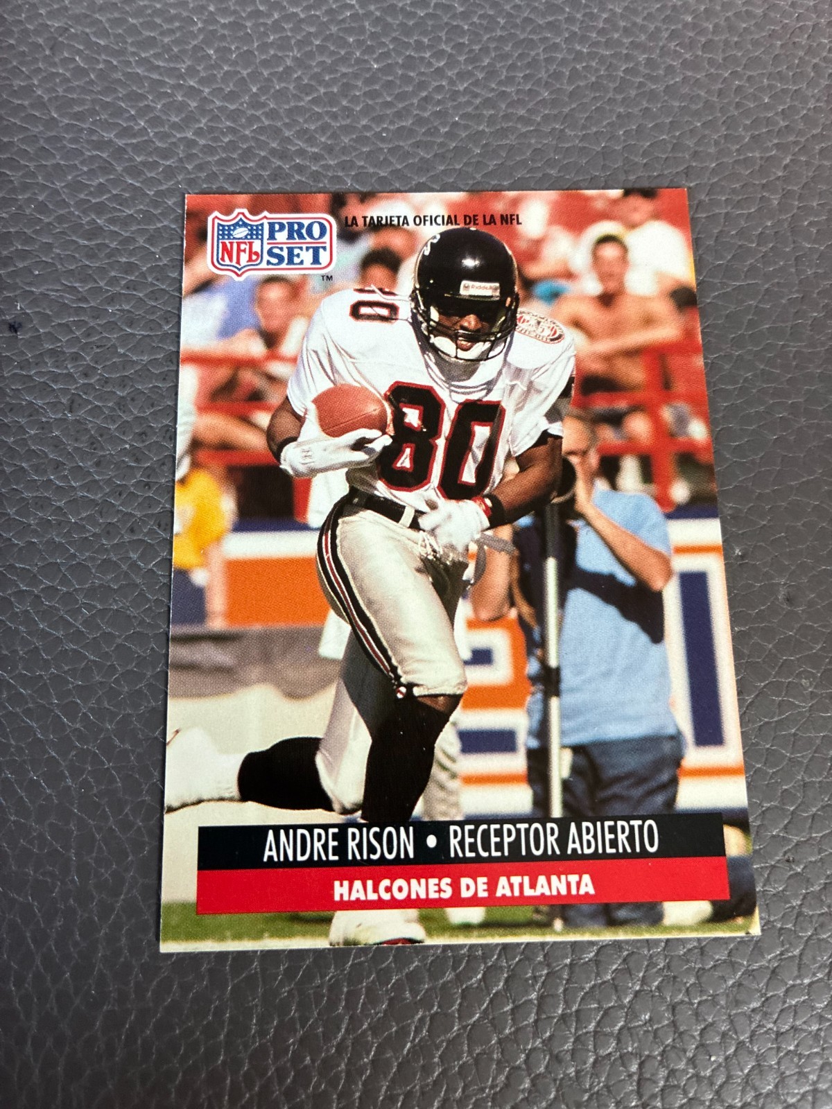 1991 Pro Set Spanish - #7 Andre Rison - Atlanta Falcons