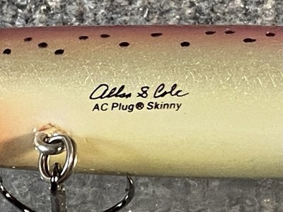 Allen Cole AC Plug 7.5 Jointed Swimbait Rainbow Trout Pattern Custom Bass Lure | eBay Allen Cole AC Plug 7.5 Jointed Swimbait Rainbow Trout Pattern Custom Bass Lure | eBay