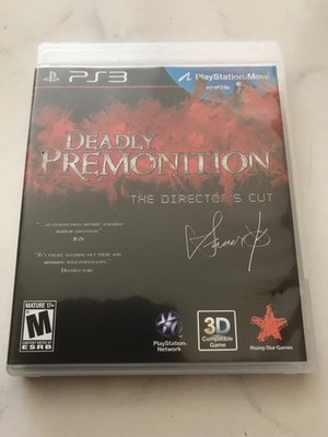Ps3 games Deadly Premonition Directors Cut