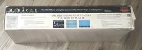NINTENDO 1990 NES MIRACLE PIANO TEACHING SYSTEM COMPLETE IN BOX TESTED & WORKING