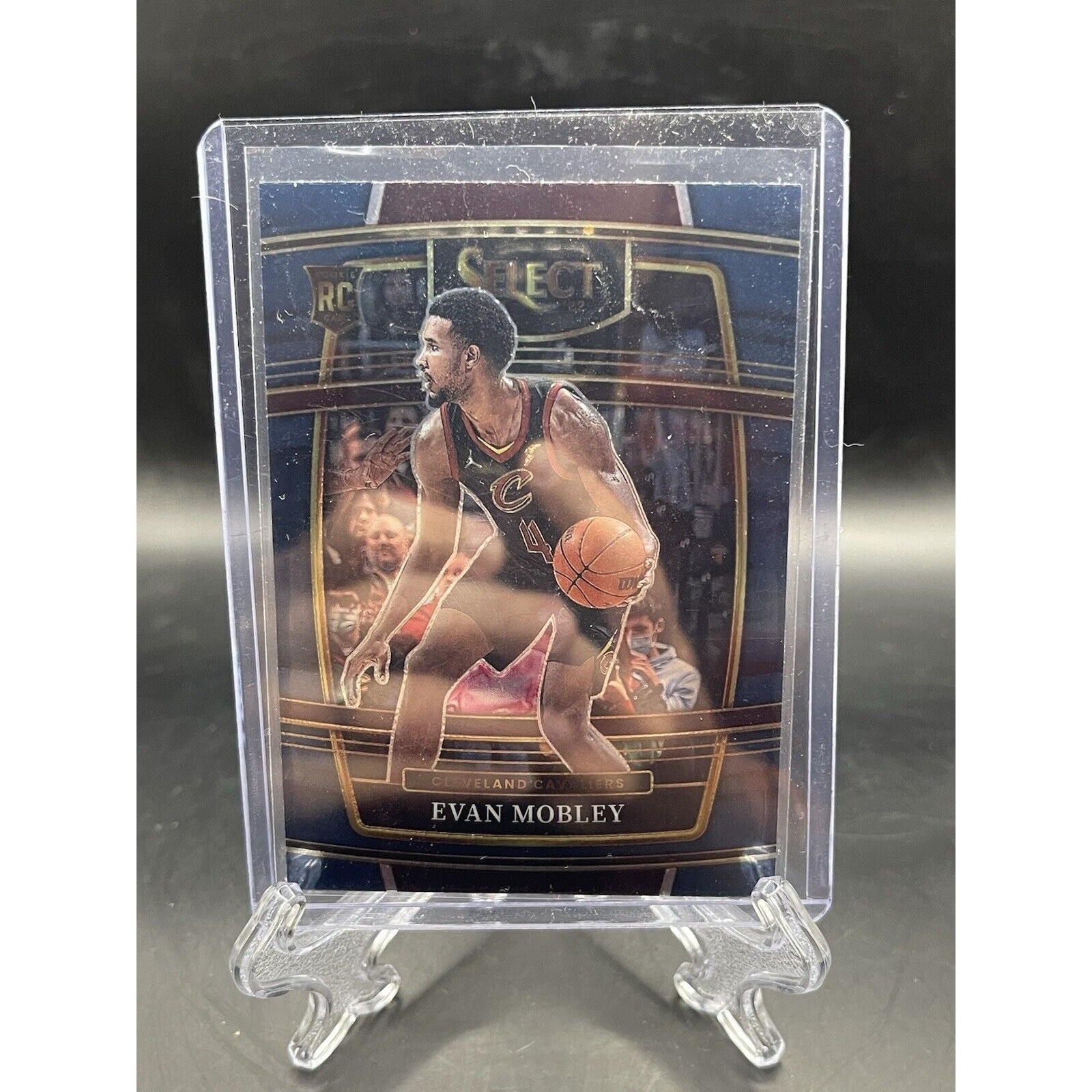 Evan Mobley 2021-22 Select Blue Retail Rookie Card #5 Cleveland Cavaliers