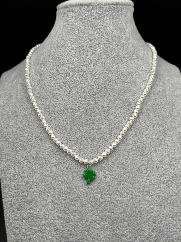 Collana regolabile per la Donna Perle con Pendente a scelta Argento 925 Rodio - Immagine 3 di 4