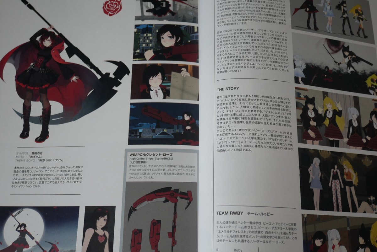 SHOHAN: RWBY Volume 1 Official Japanese Fan Book Revised SHOHAN: RWBY Volume 1 Official Japanese Fan Book Revised