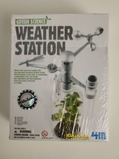 Green Science 4M Weather Station KidzLabs Fun Science Products New SEALED