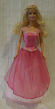 Pretty Princess Barbie Doll 2002 Pink Gown 52771