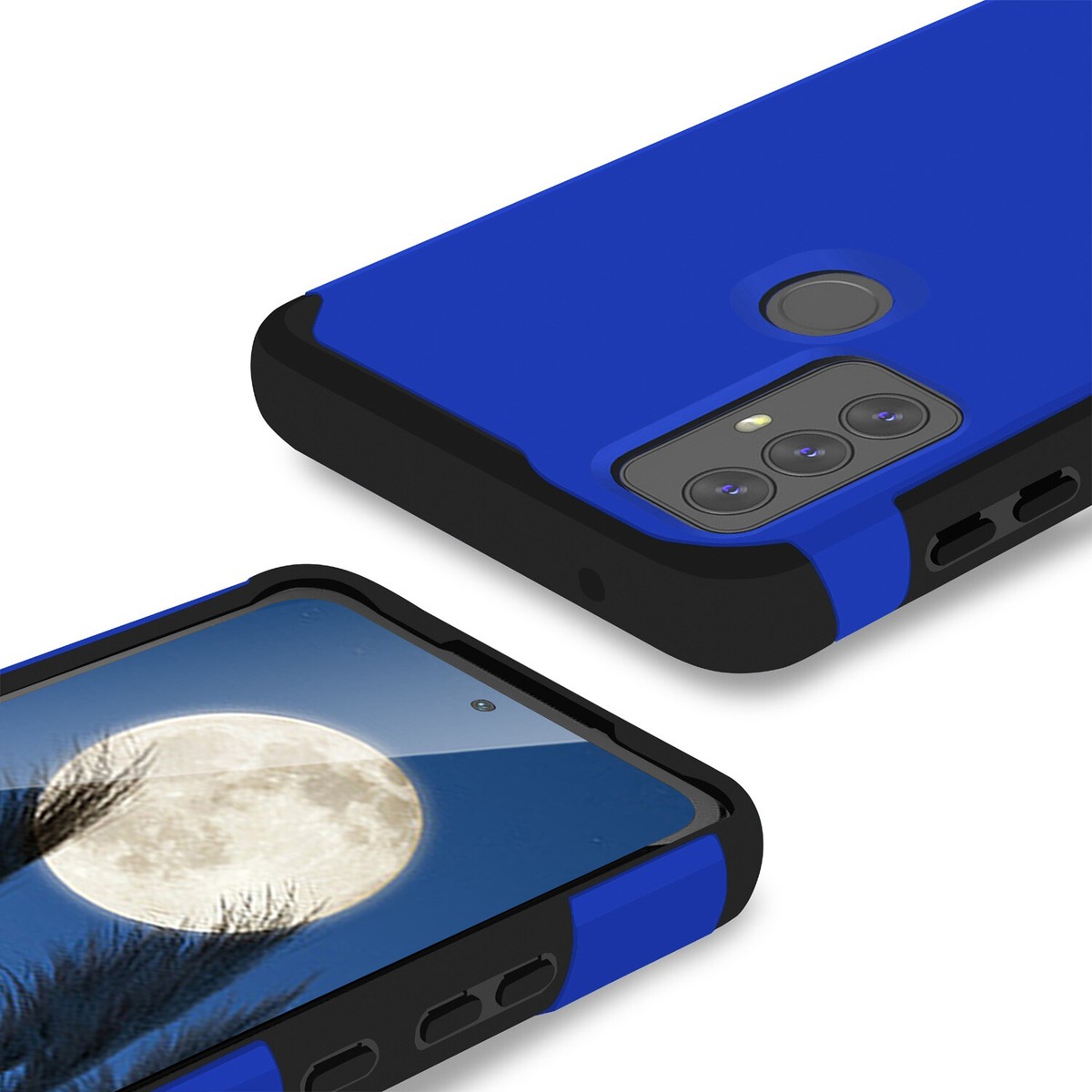Per Moto G Pure 2021 Custodia Con Cavalletto Con Pellicola - Foto 14