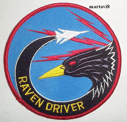 EE. UU. Insignia/parche de tela 'EF-111A RAVEN' de la Fuerza Aérea (F111-7) - Imagen 1 de 1