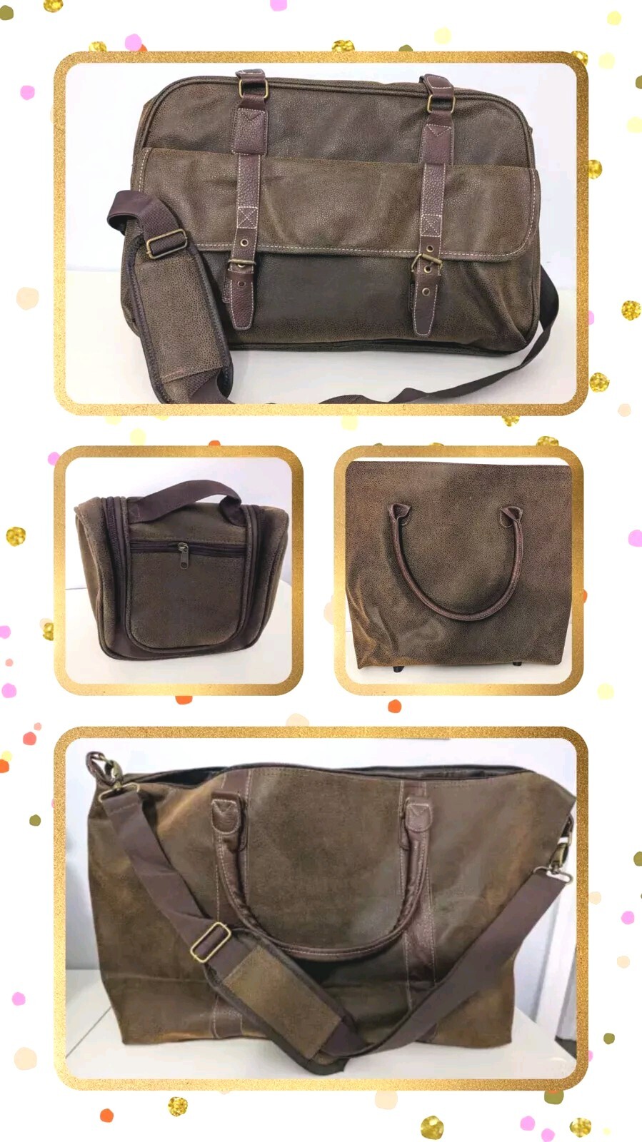 4-Piece Luggage Set with 19