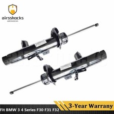 2X Front Shock Absorber Struts W/EDC For BMW 3 4 Series F30 F31 F32 F33 F80 AWD