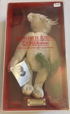 Margarete Steiff Teddy Bear Giengen Brenz 1902 1982 Replica Signed