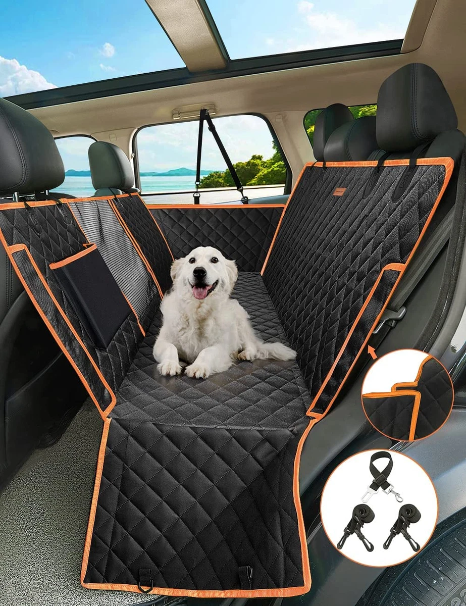 4 In 1 Dog Car Seat Cover 100 Waterproof Scratchproof Dog Hammock with Big