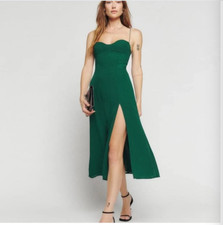 Reformation Juliette Dress Green size:6