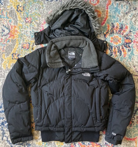 Black Parka Faux Fur Hood 