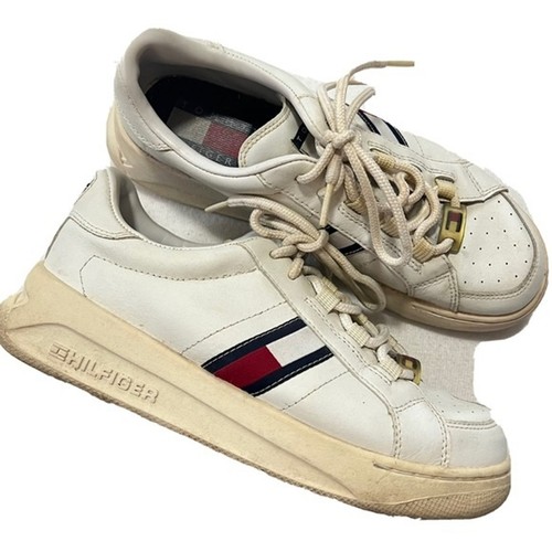 Women's shoes TOMMY HILFIGER 8.5 (EU 39) sneakers blue canvas BF810-39