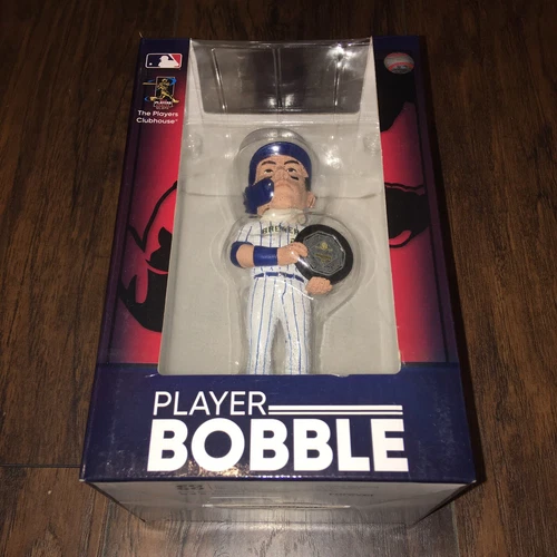 Christian Yelich Milwaukee Brewers 2018 MVP Trophy Foco MLB Exclusive Bobblehead