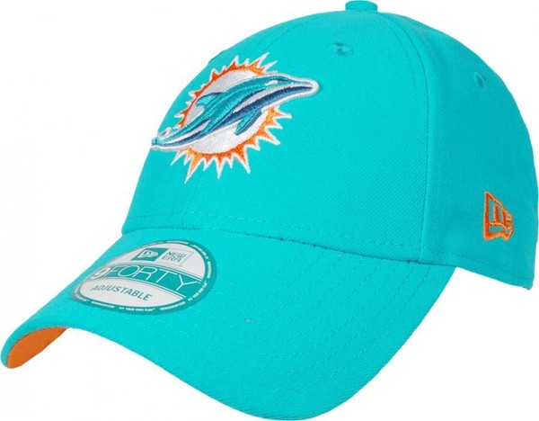 New Era Miami Dolphins The League Nfl Velcroback 9Forty Cap 940 Adjustable-image