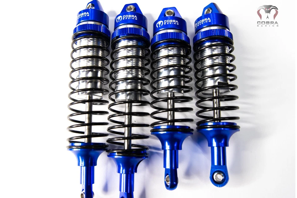 CR-BL Traxxas SLASH Aluminum BIG BORE Front and Rear Adjustable Shock 4X4 2WD - Image 2 of 4