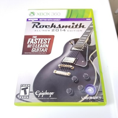 Ubisoft Rocksmith All New 2014 Edition Xbox 360 NO Cable Included 