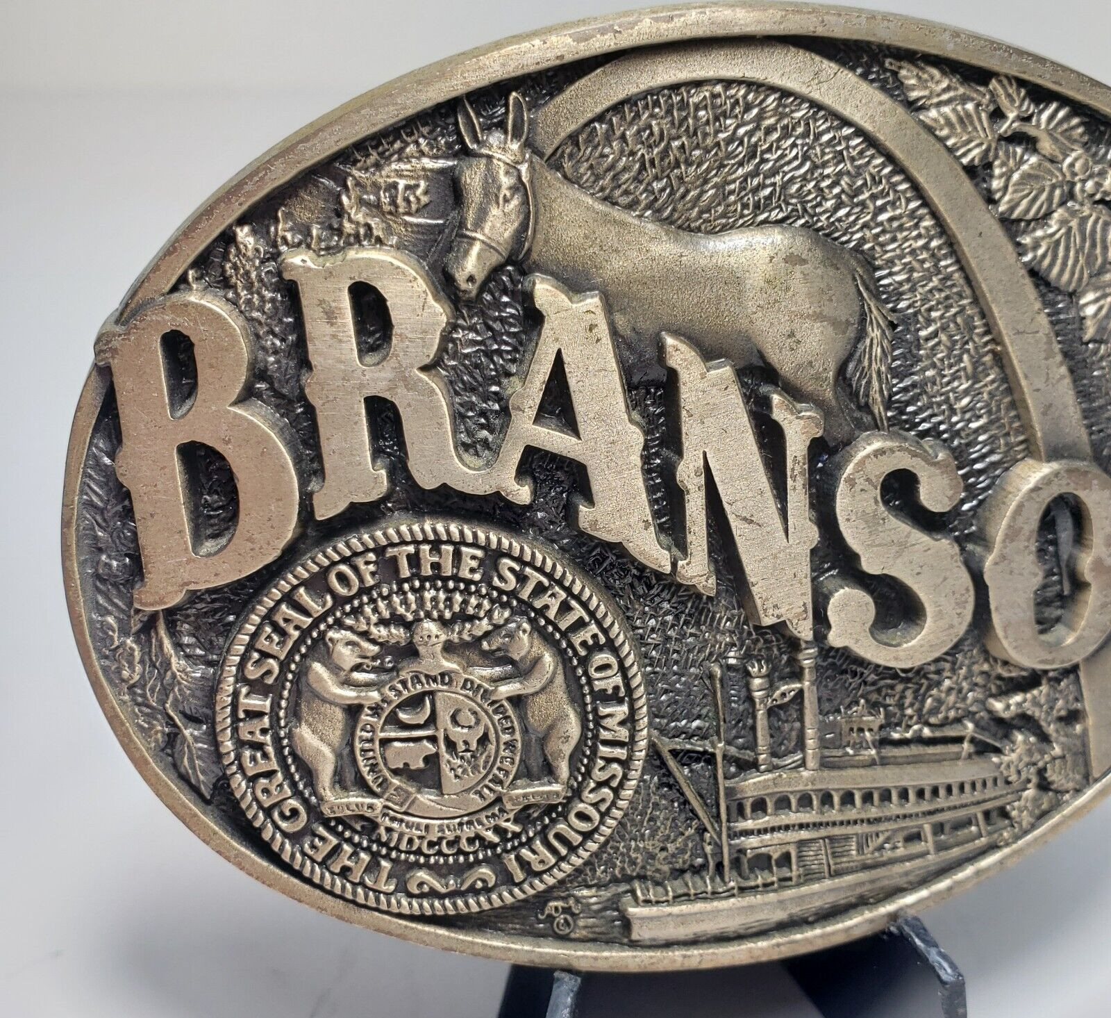 Branson Missouri Solid Brass First Edition #30 Be… - image 6