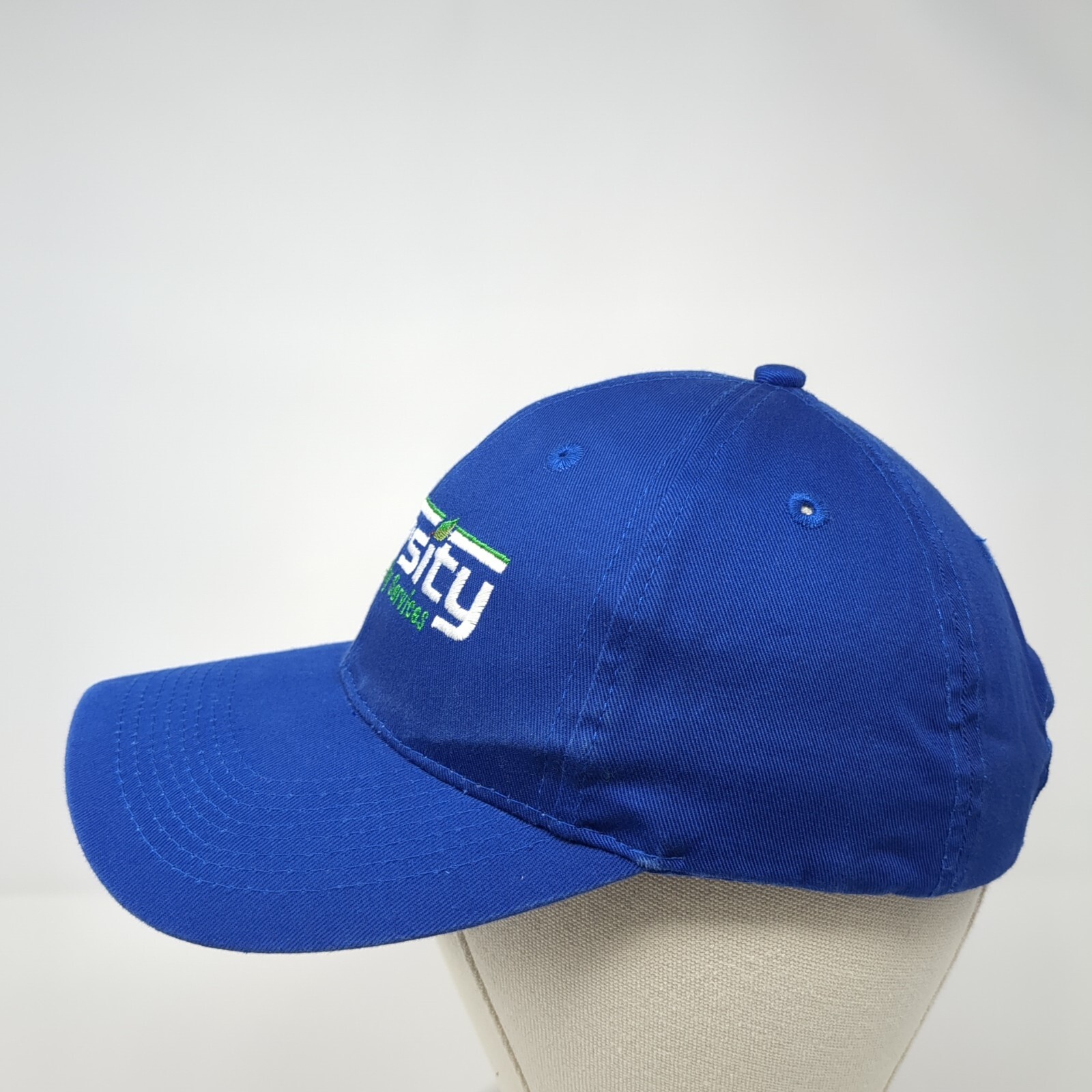 Varsity Facility Services Strapback Hat Blue One … - image 3
