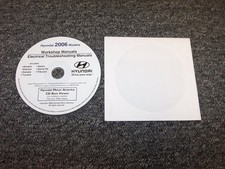 2006 Hyundai Tucson Electrical Wiring & Service Repair Manual DVD GL GLS Limited