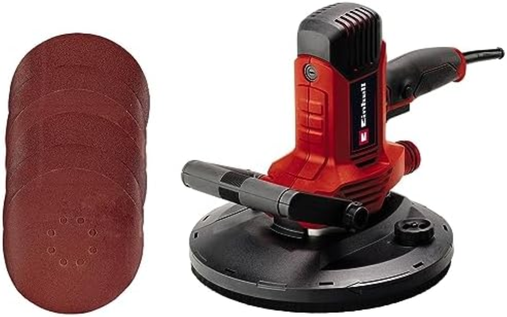 Einhell Smerigliatrice per cartongesso TC-DWS 225 (1220 W, piatto abrasivo con c