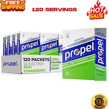 Propel Powder Packets, Kiwi Strawberry With Electrolytes Vitamins 120 packets