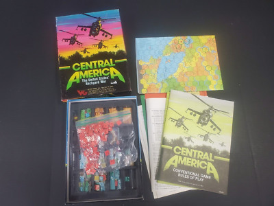 VICTORY GAMES CENTRAL AMERICA COMPLETE PUNCHED FREE US SHIPPING