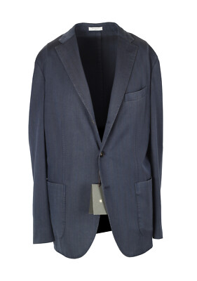 Boglioli K Jacket Grayish Blue Sport Coat Size 52L IT / 42L U.S.  New With Tags