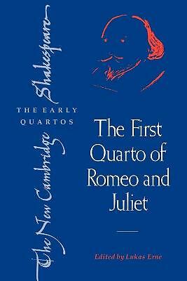 The First Quarto of Romeo and Juliet Erne Paperback Cambridge University Press
