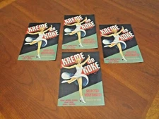 4 KREME de KOKE Mid Century Salinas Vegetable Crate Labels  Risque Girl ORIGINAL