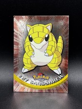 Pokémon Topps 1999 Series 1 - Sandshrew #27 - Holo Foil - LP