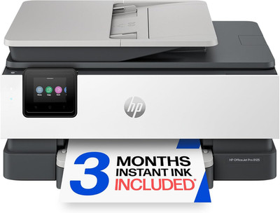 HP Officejet Pro 8125 Wireless All-In-One Color Inkjet Printer, Print, Scan, Cop