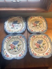 Certified International Pamela Gladding Flora Dinner Plates 11.25 - Set of 4