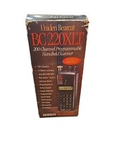 Vintage Uniden Bearcat BC220XLT 200 Channel HandScanner Tested Working with Box