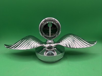 BoyceMotometerボイスモトメーターウィングキャップ1910s Large Boyce Motometer & Base With 15