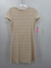 Pre-Owned Tory Burch Ivory Size XS Short Short Sleeve Dress