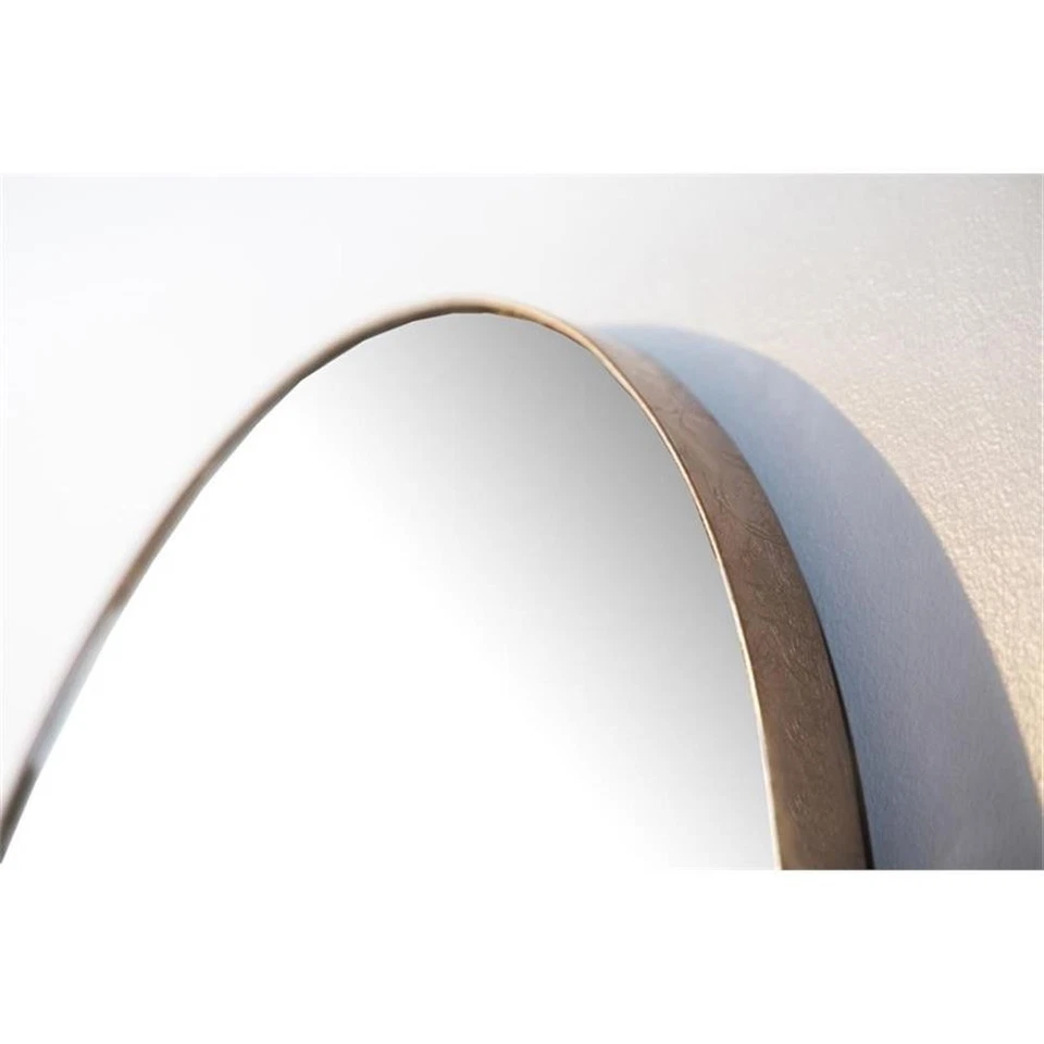 Stabler 20 x 60 Inch Metal Framed Floor Mirror Rose Gold - Image 2 of 2