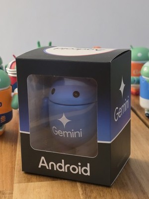 SELTENE Android Gemini Special Edition Figur - NEU & VERSIEGELT - Google AI Collector