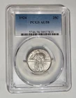 (LD) 1924 25C Standing Liberty AU58