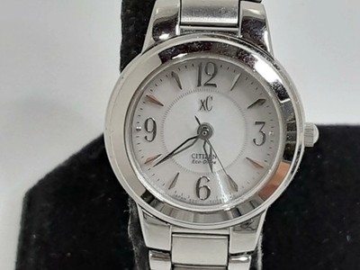 Citizen Cross Sea XC Eco Drive E031-T009930 Silver SS Ladies Watch