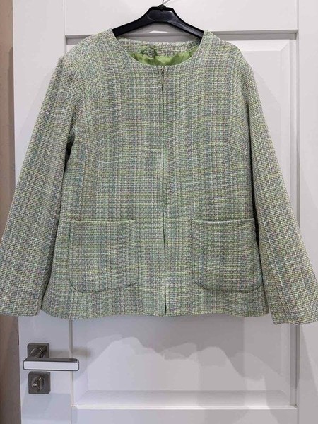 Women Kingfield Jacket Green Viscose S