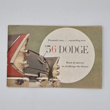 1956 Dodge Mini Brochure Royal Lancer Coronet Sierra Wagon Plainfield Nj Dealer