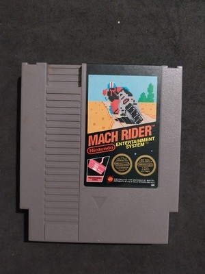 Mach Rider Nintendo Nes Pal A Mattel Gbr Verwendet Nur Kassette