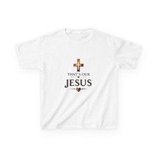 Jesus Kids T-Shirt, Christian Youth Tee, Religious Children's Clothing, Bible