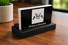 3D Printed Business Card Holder Desk Organizer Office Desktop Card Display