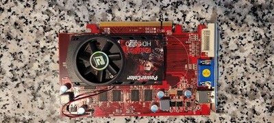 Powercolor ATi Radeon HD 5550 1GB  Graphics Card GPU hdmi dvi vga
