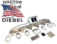 High Flow T4 Stainless Exhaust Manifold For 98-19 Dodge Ram 5.9l 6.7l Cummins