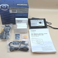 Olympus Digital Camera FE-360 8.0 MP Silver REFURBISHED